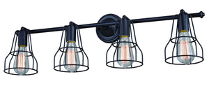 Vaxcel - W0314 - Four Light Vanity - Clybourn - Oil Rubbed Bronze