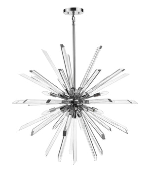 Z-Lite - 4003-10CH - Ten Light Chandelier - Burst - Chrome