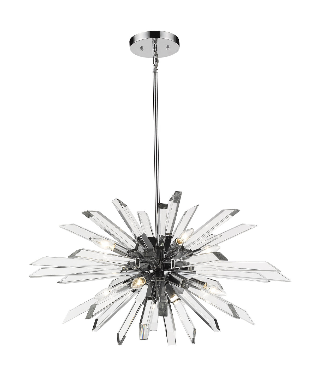 Z-Lite - 4003-8L-CH - Eight Light Chandelier - Burst - Chrome