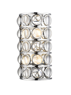 Z-Lite - 4004-4S-CH - Four Light Wall Sconce - Eternity - Chrome
