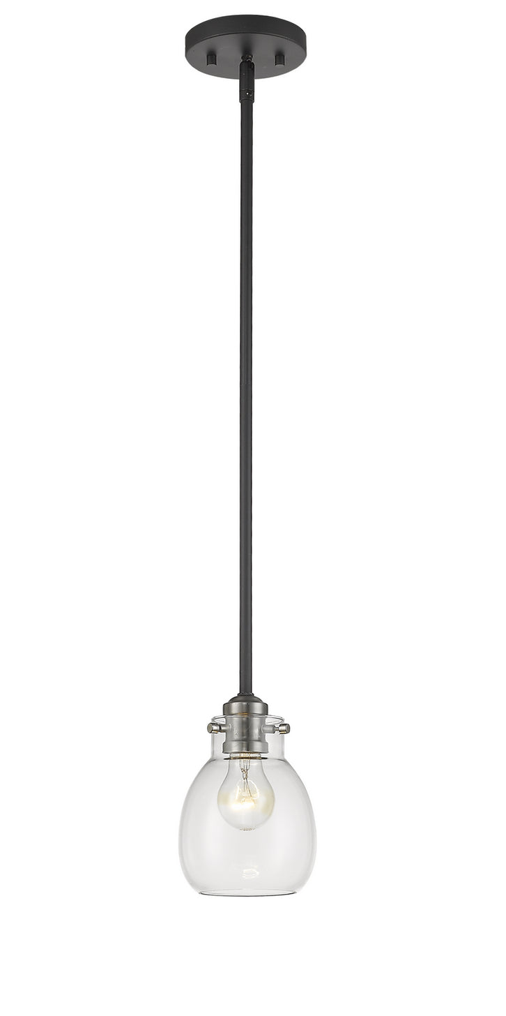 Z-Lite - 466MP-MB-BN - One Light Pendant - Kraken - Matte Black / Brushed Nickel