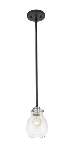 Z-Lite - 466MP-MB-BN - One Light Pendant - Kraken - Matte Black / Brushed Nickel