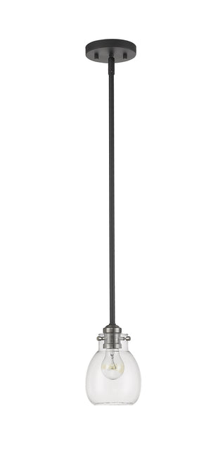 Z-Lite - 466MP-MB-BN - One Light Pendant - Kraken - Matte Black / Brushed Nickel