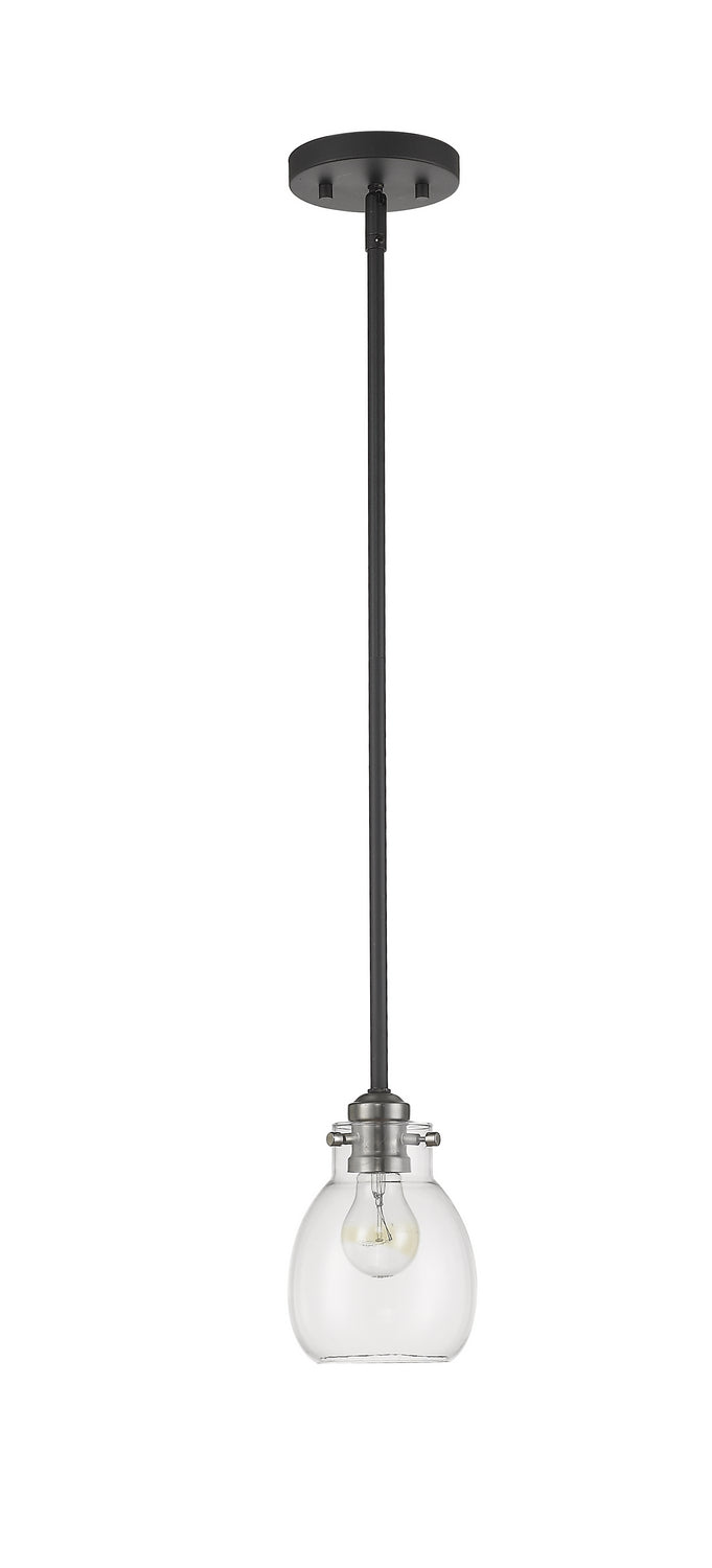 Z-Lite - 466MP-MB-BN - One Light Pendant - Kraken - Matte Black / Brushed Nickel