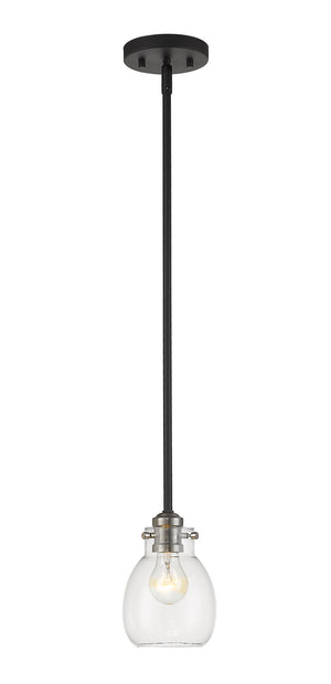 Z-Lite - 466MP-MB-BN - One Light Pendant - Kraken - Matte Black / Brushed Nickel