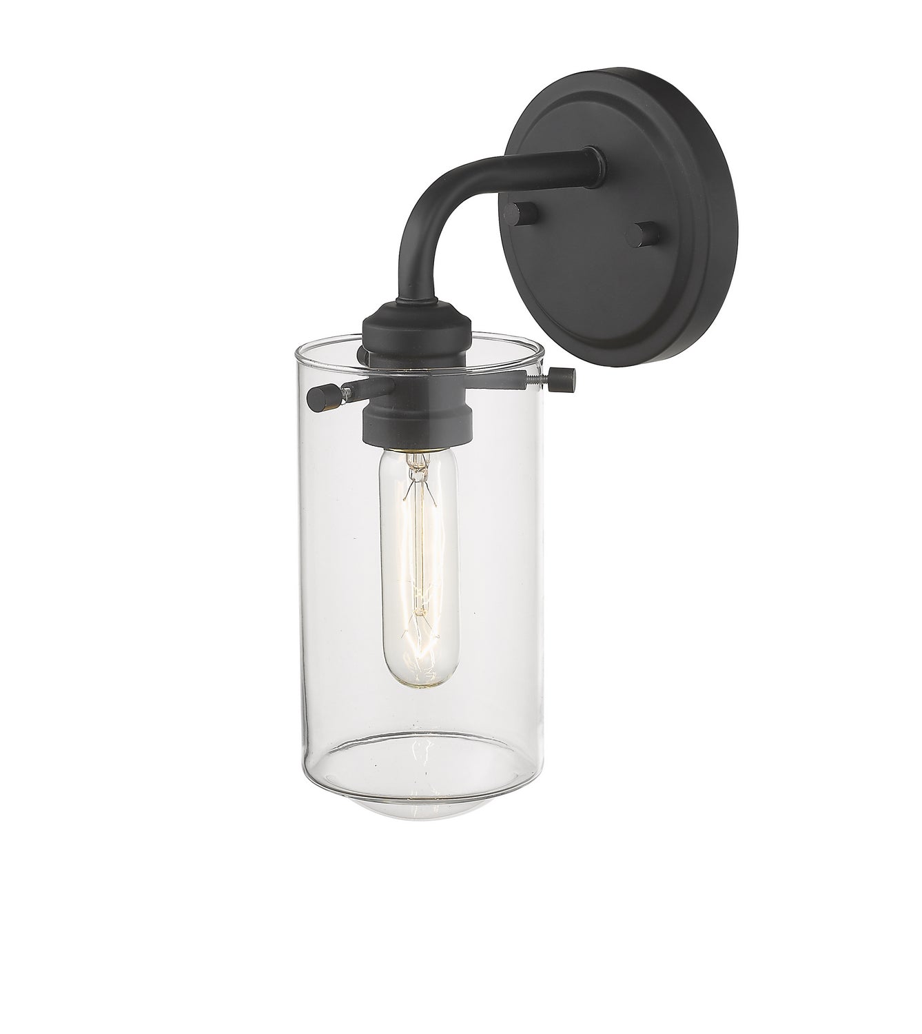 Z-Lite - 471-1S-MB - One Light Wall Sconce - Delaney - Matte Black