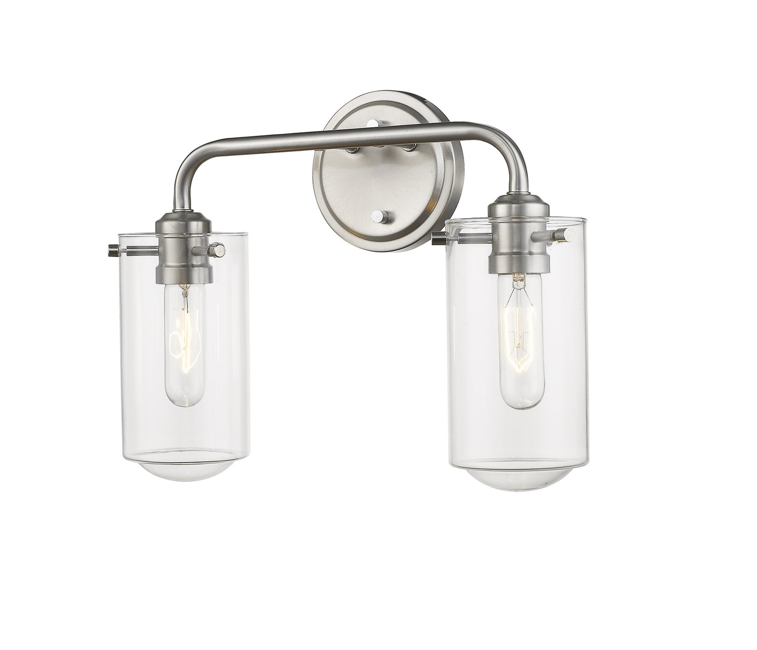 Z-Lite - 471-2V-BN - Two Light Vanity - Delaney - Brushed Nickel