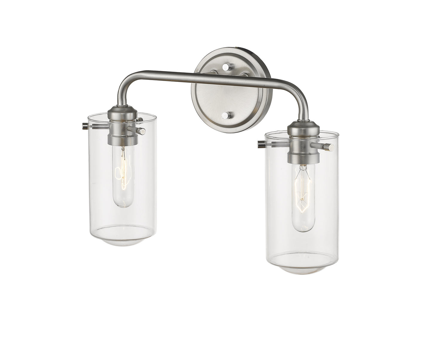 Z-Lite - 471-2V-BN - Two Light Vanity - Delaney - Brushed Nickel