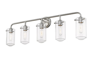 Z-Lite - 471-5V-BN - Five Light Vanity - Delaney - Brushed Nickel