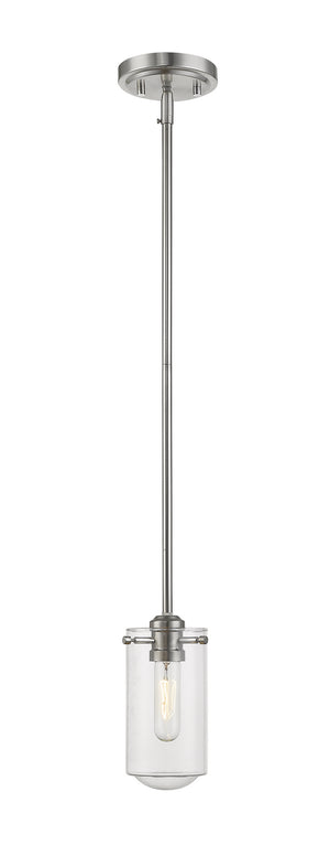 Z-Lite - 471MP-BN - One Light Pendant - Delaney - Brushed Nickel