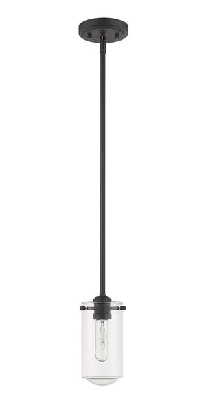 Z-Lite - 471MP-MB - One Light Pendant - Delaney - Matte Black