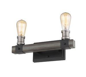 Z-Lite - 472-2V-ABB - Two Light Vanity - Kirkland - Ashen Barnboard