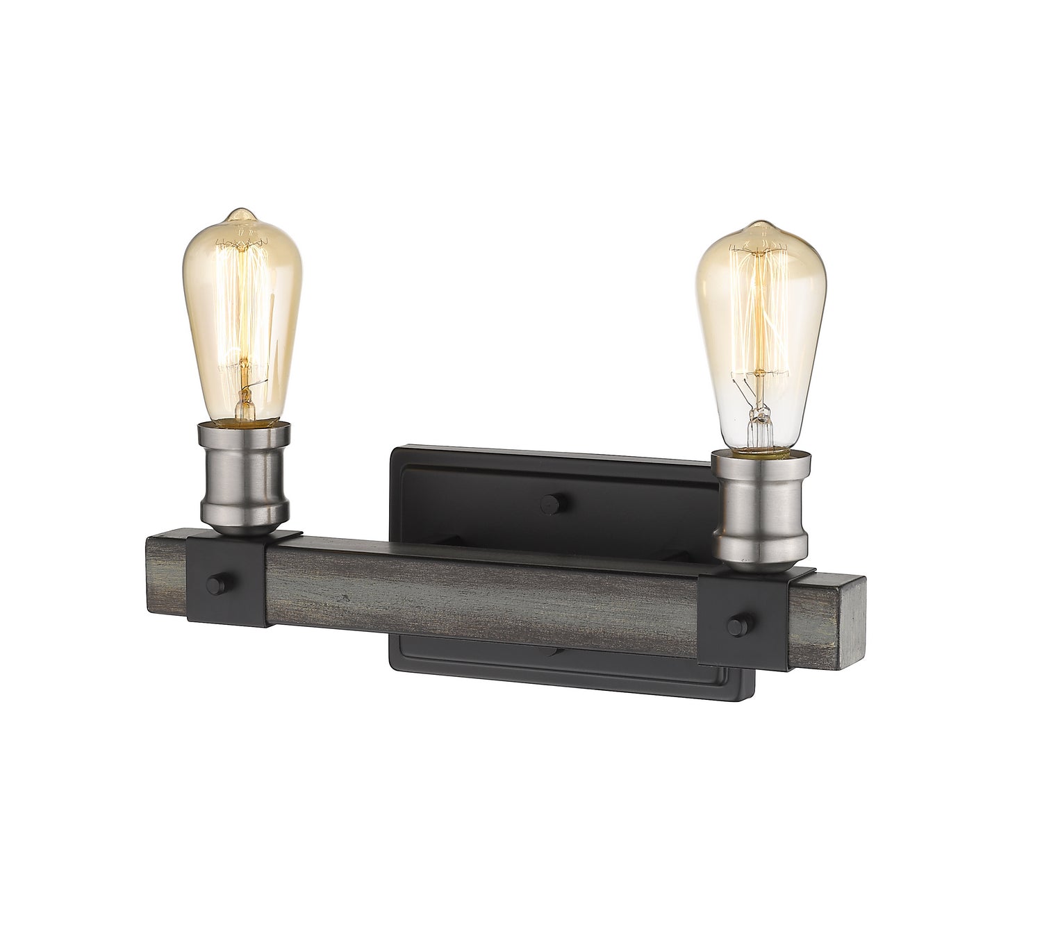 Z-Lite - 472-2V-ABB - Two Light Vanity - Kirkland - Ashen Barnboard