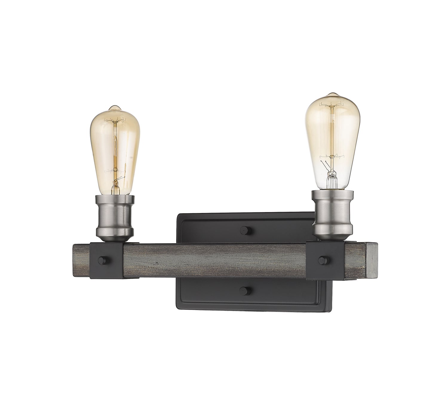 Z-Lite - 472-2V-ABB - Two Light Vanity - Kirkland - Ashen Barnboard