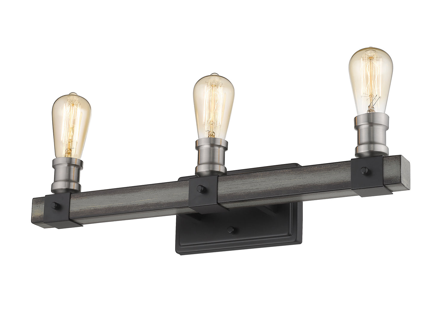 Z-Lite - 472-3V-ABB - Three Light Vanity - Kirkland - Ashen Barnboard