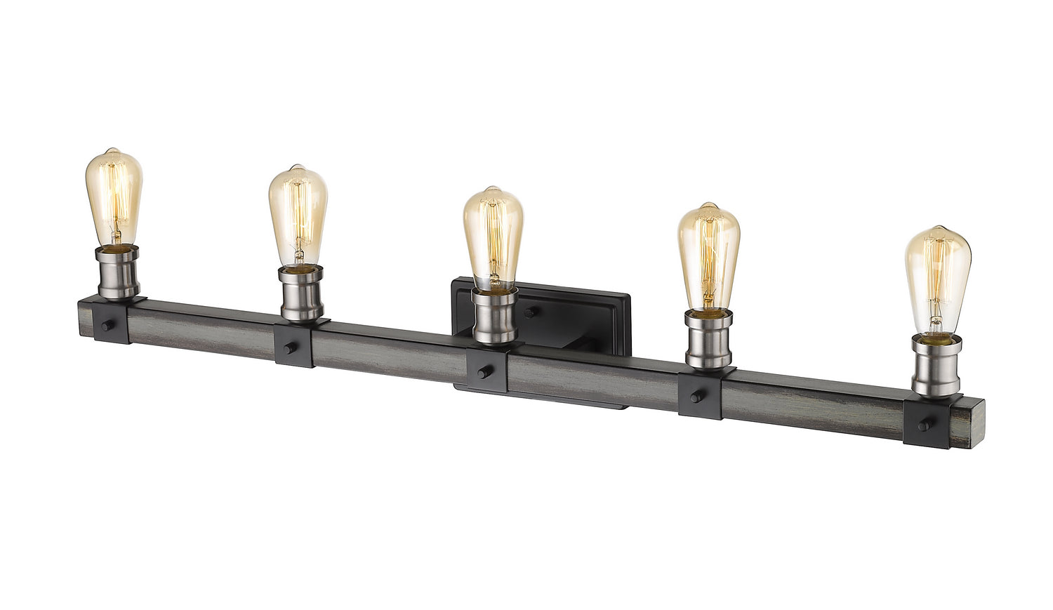 Z-Lite - 472-5V-ABB - Five Light Vanity - Kirkland - Ashen Barnboard