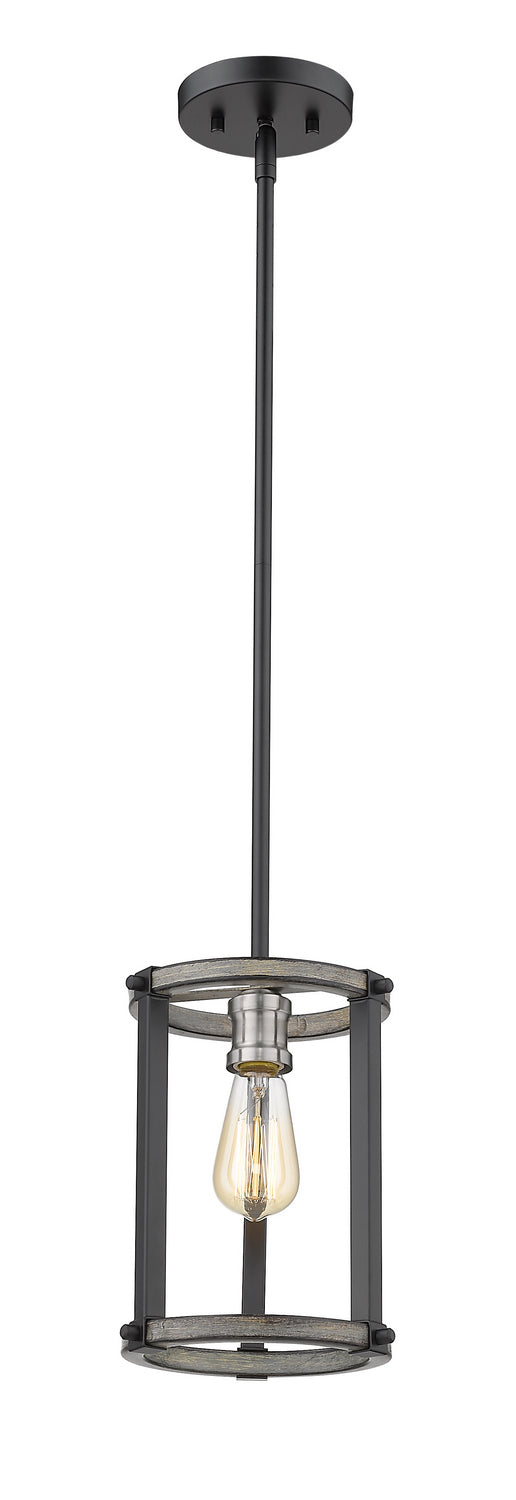 Z-Lite - 472MPR-ABB - One Light Pendant - Kirkland - Ashen Barnboard