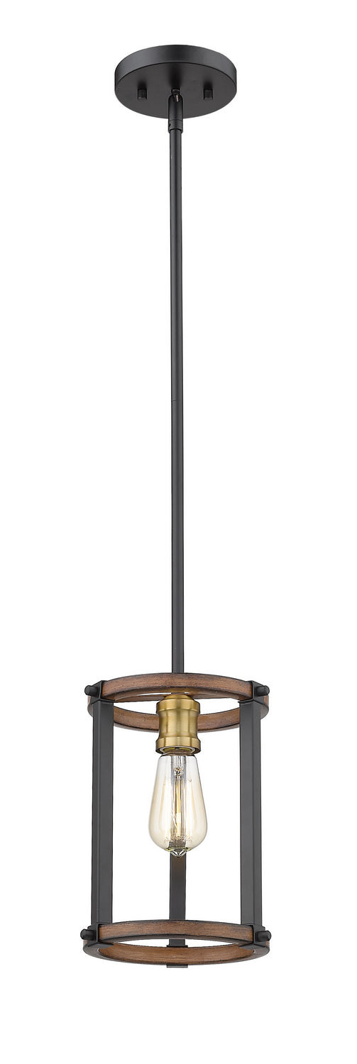 Z-Lite - 472MPR-RM - One Light Pendant - Kirkland - Rustic Mahogany