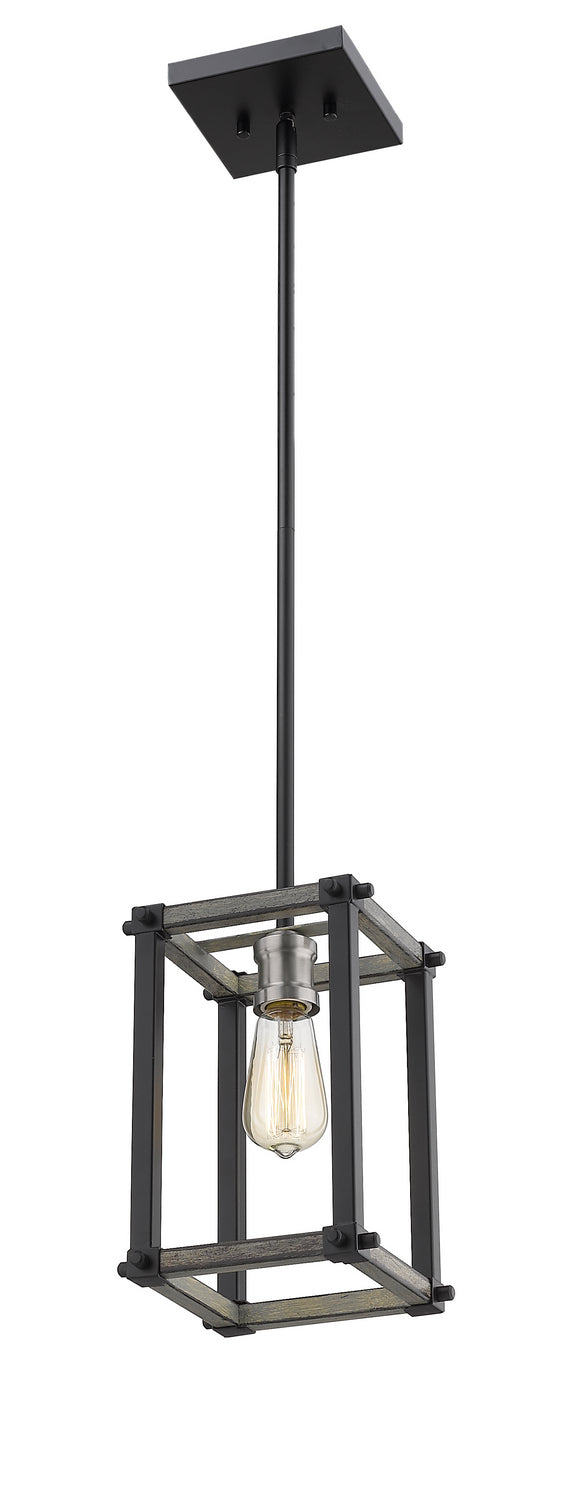 Z-Lite - 472MPS-ABB - One Light Pendant - Kirkland - Ashen Barnboard