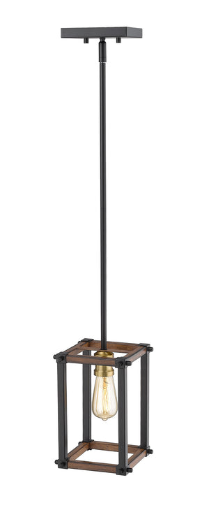 Z-Lite - 472MPS-RM - One Light Pendant - Kirkland - Rustic Mahogany