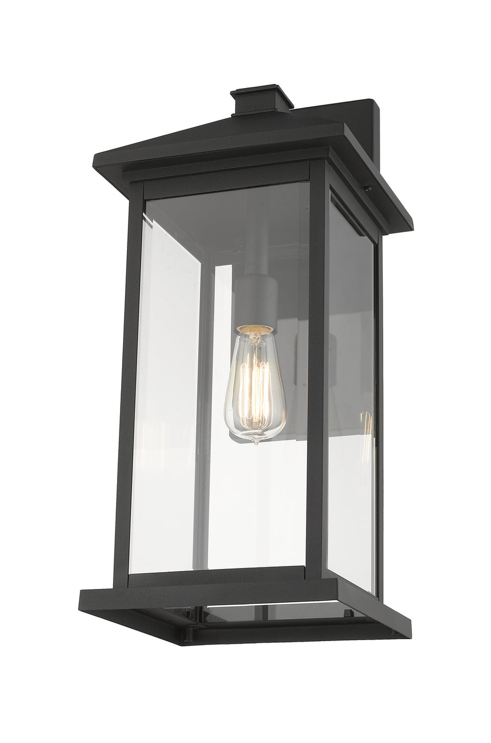 Z-Lite - 531BXL-BK - One Light Outdoor Wall Mount - Portland - Black