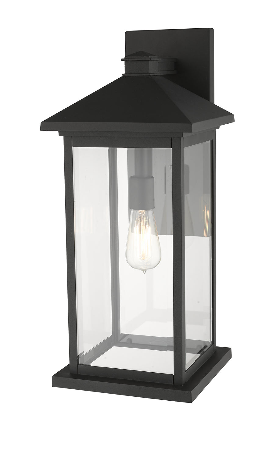 Z-Lite - 531BXL-BK - One Light Outdoor Wall Light - Portland - Black