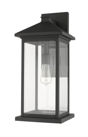 Z-Lite - 531BXL-BK - One Light Outdoor Wall Light - Portland - Black