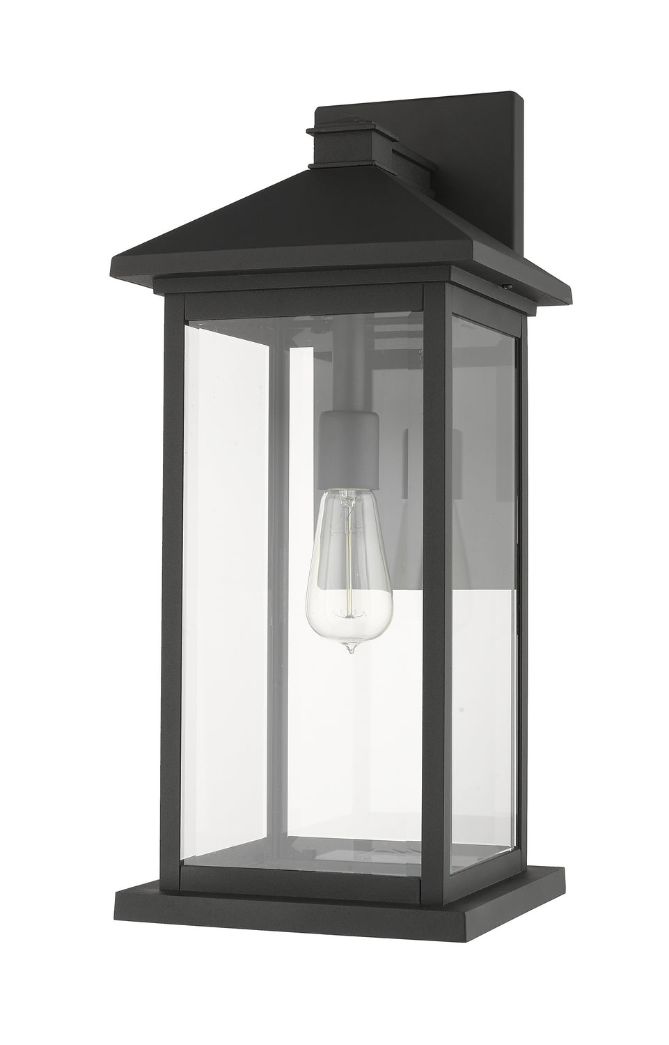 Z-Lite - 531BXL-BK - One Light Outdoor Wall Light - Portland - Black