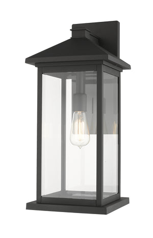 Z-Lite - 531BXL-BK - One Light Outdoor Wall Light - Portland - Black