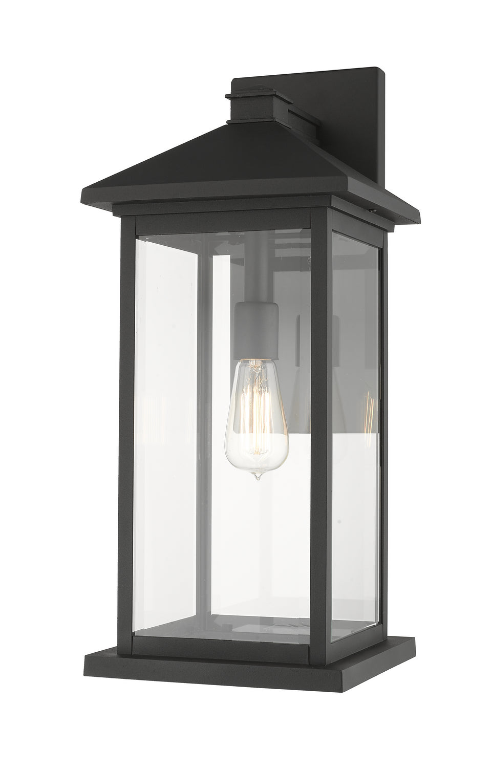 Z-Lite - 531BXL-BK - One Light Outdoor Wall Light - Portland - Black