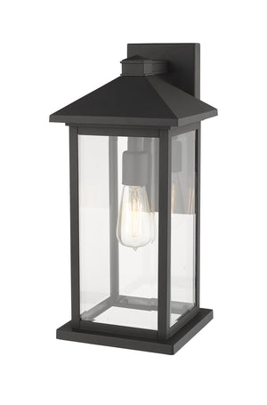 Z-Lite - 531MXL-BK - One Light Outdoor Wall Light - Portland - Black