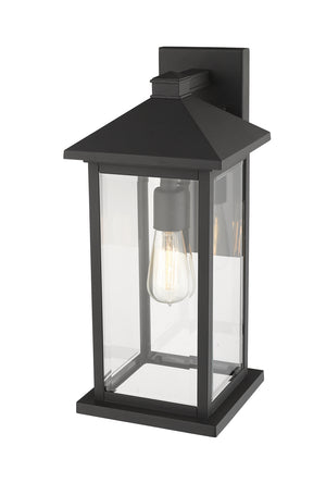 Z-Lite - 531MXL-BK - One Light Outdoor Wall Light - Portland - Black