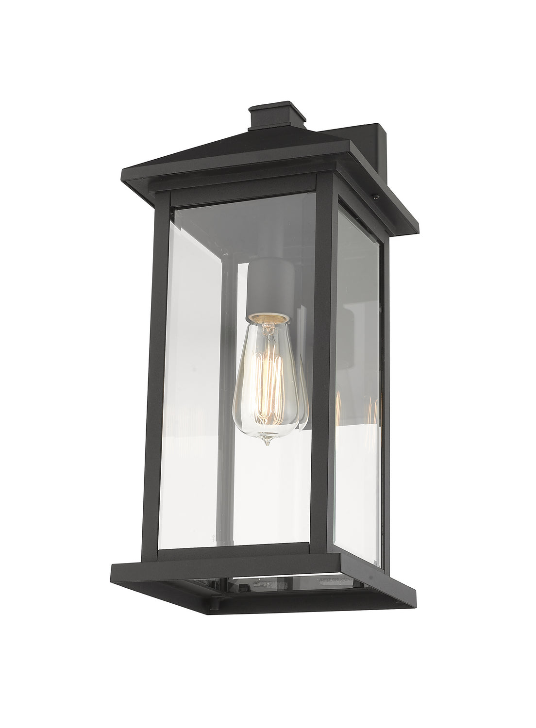 Z-Lite - 531MXL-BK - One Light Outdoor Wall Light - Portland - Black