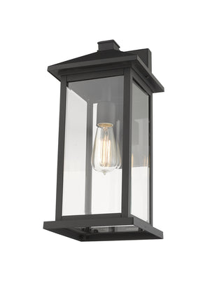 Z-Lite - 531MXL-BK - One Light Outdoor Wall Light - Portland - Black