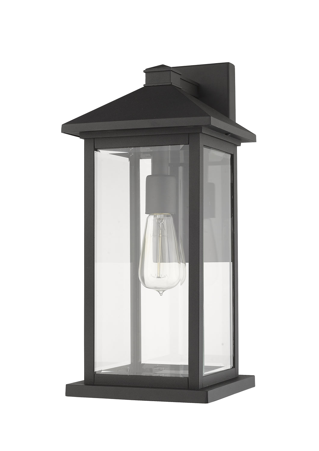 Z-Lite - 531MXL-BK - One Light Outdoor Wall Light - Portland - Black