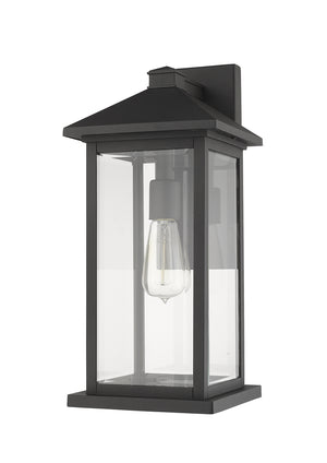 Z-Lite - 531MXL-BK - One Light Outdoor Wall Light - Portland - Black