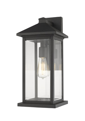 Z-Lite - 531MXL-BK - One Light Outdoor Wall Light - Portland - Black