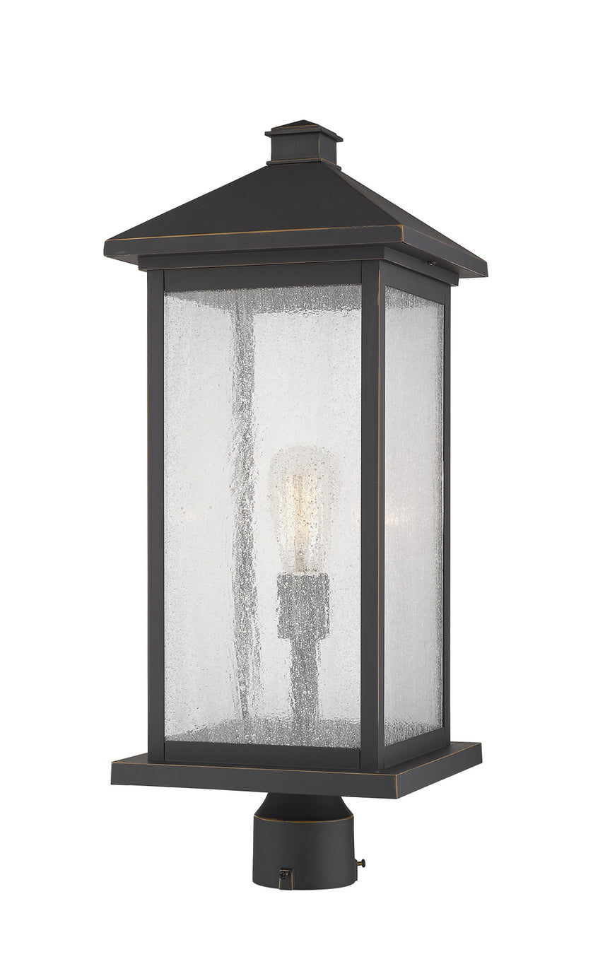 Z-Lite - 531PHBXLR-ORB - One Light Outdoor Post Mount - Portland - Oil Rubbed Bronze