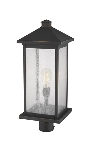 Z-Lite - 531PHBXLR-ORB - One Light Outdoor Post Mount Fixture - Portland - Oil Rubbed Bronze