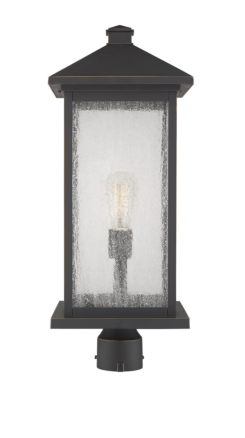 Z-Lite - 531PHBXLR-ORB - One Light Outdoor Post Mount - Portland - Oil Rubbed Bronze