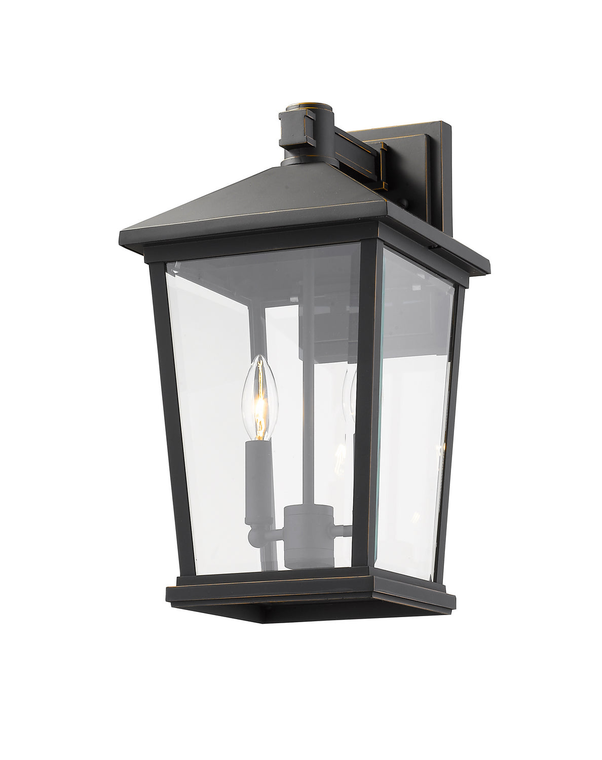 Z-Lite - 568B-ORB - Two Light Outdoor Wall Sconce - Beacon - Oil Rubbed Bronze