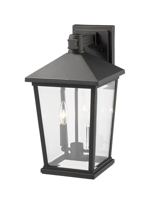 Z-Lite - 568B-ORB - Two Light Outdoor Wall Sconce - Beacon - Oil Rubbed Bronze