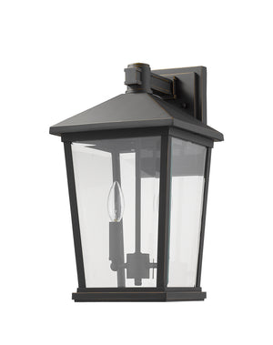 Z-Lite - 568B-ORB - Two Light Outdoor Wall Sconce - Beacon - Oil Rubbed Bronze