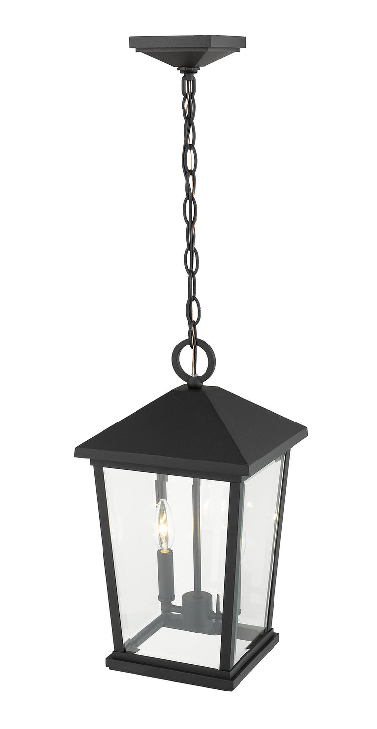 Z-Lite - 568CHB-BK - Two Light Outdoor Chain Mount Ceiling Fixture - Beacon - Black