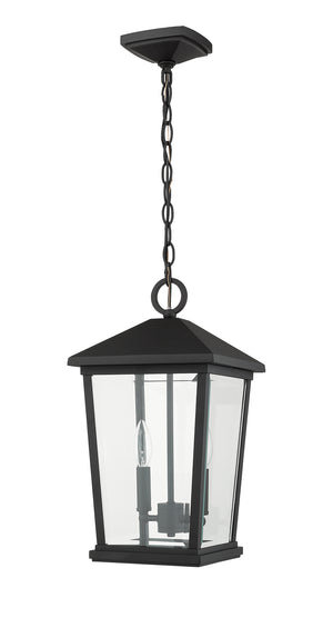 Z-Lite - 568CHB-BK - Two Light Outdoor Chain Mount Ceiling Fixture - Beacon - Black