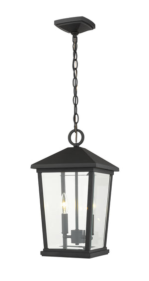 Z-Lite - 568CHB-BK - Two Light Outdoor Chain Mount Ceiling Fixture - Beacon - Black