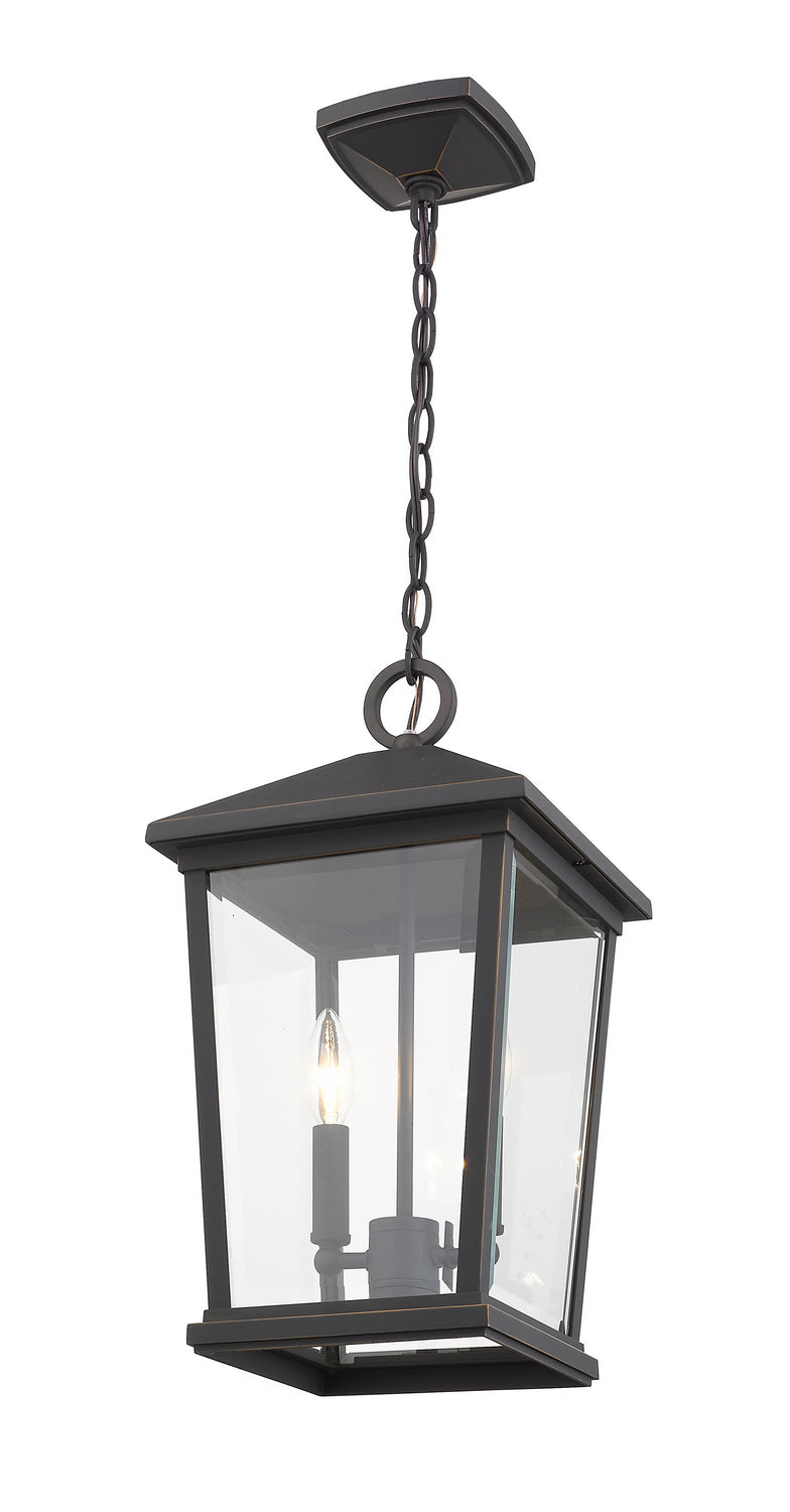 Z-Lite - 568CHB-ORB - Two Light Outdoor Chain Mount Ceiling Fixture - Beacon - Oil Rubbed Bronze