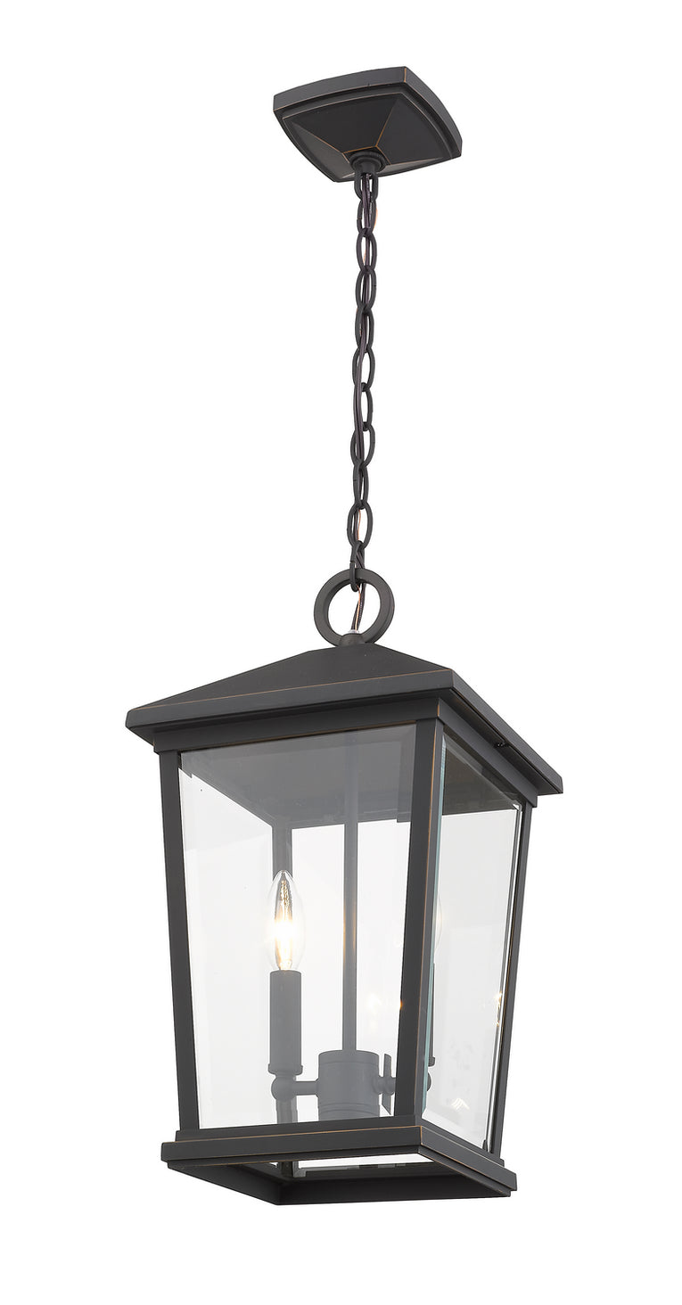 Z-Lite - 568CHB-ORB - Two Light Outdoor Chain Mount Ceiling Fixture - Beacon - Oil Rubbed Bronze