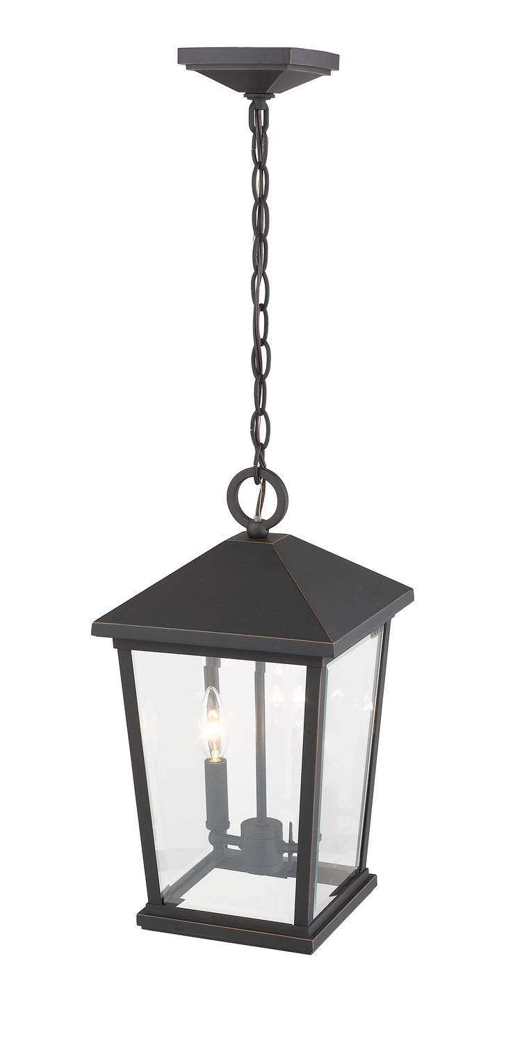 Z-Lite - 568CHB-ORB - Two Light Outdoor Chain Mount - Beacon - Oil Rubbed Bronze