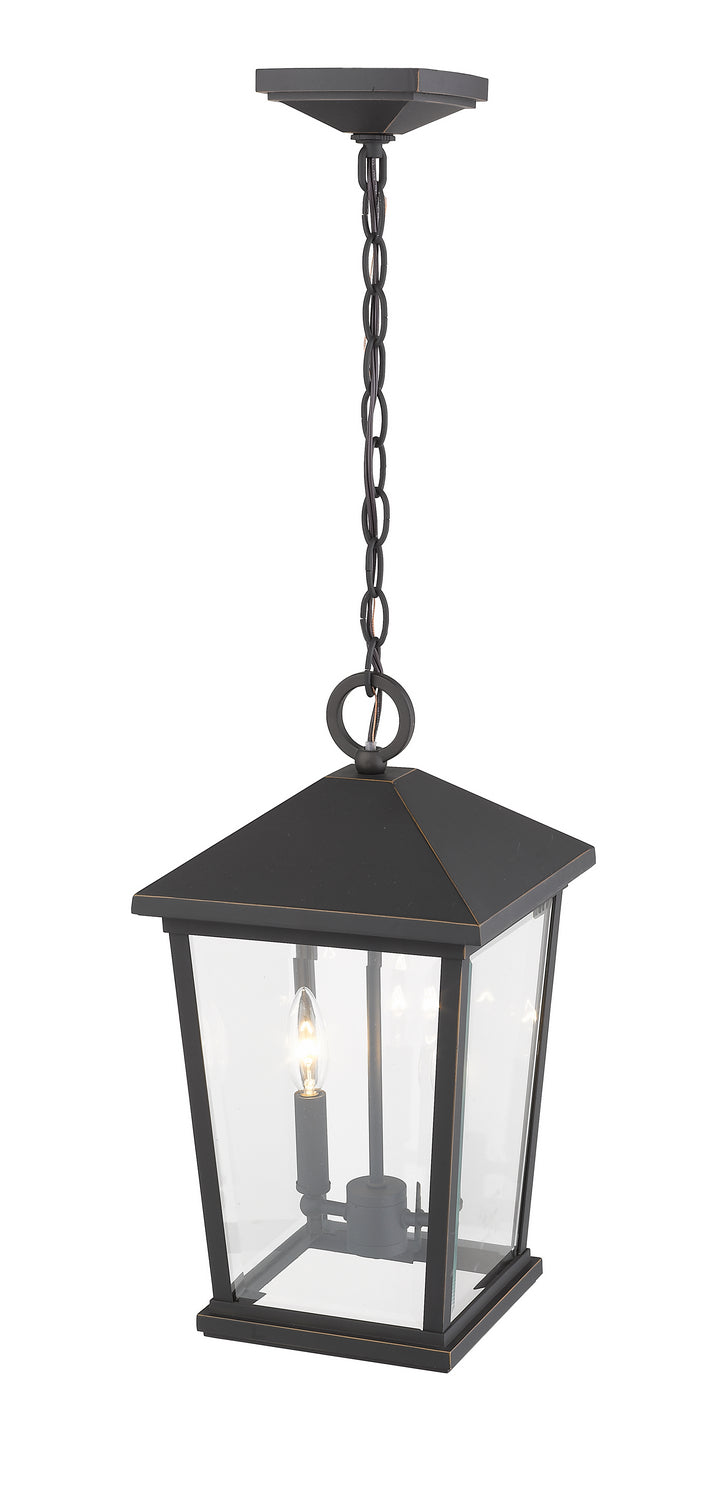 Z-Lite - 568CHB-ORB - Two Light Outdoor Chain Mount Ceiling Fixture - Beacon - Oil Rubbed Bronze